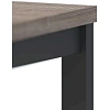 Раб.станция Комус Мебель К-Loft 241S017 1180х1370 2раб.м. дуб сон.темн/черн