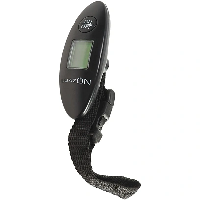 Весы багажные Luazon LV-404, до 40 кг, чёрные