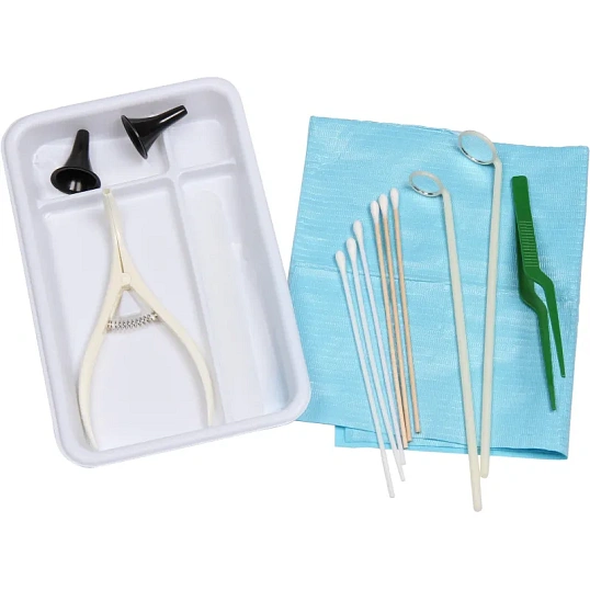 Набор оториноларинголога однораз., стерил., №2, Unicornmed YTG (8 предмета)