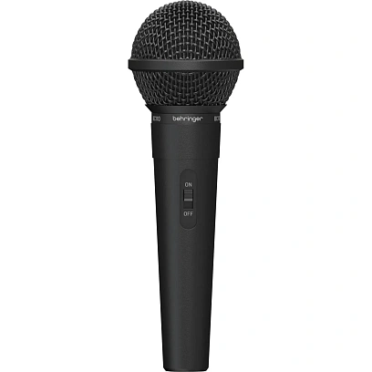 Микрофон Behringer BC110, вокальн, динамич, выключ, TS 6,3 мм, кабель 3 м