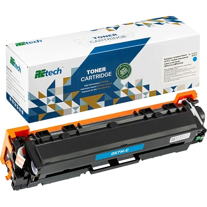 Картридж лазерный Retech 067H C гол.пов.емк. для Canon  LBP631Cw/LBP633Cdw