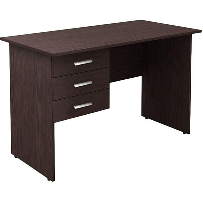 Стол MON_Канц с подвесной тумбой СК27.16 венге