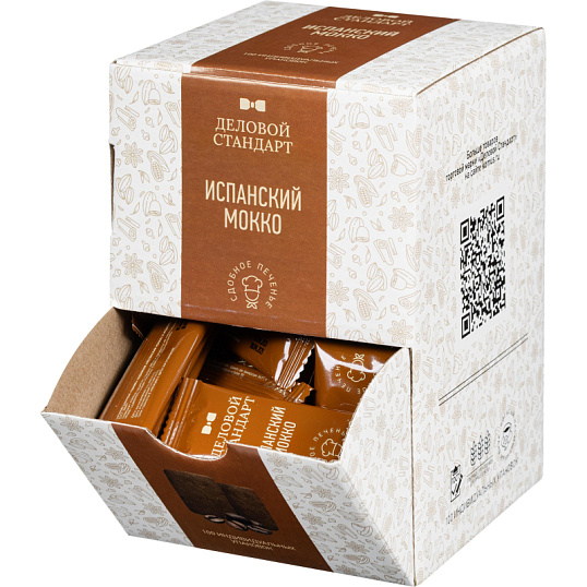 Печенье Деловой стандарт Испанский Мокко (инд.упаковка), 4,5гх100шт/уп