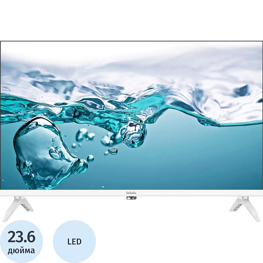 Телевизор BBK 24LEM-1045/TS2C, HD ready, белый
