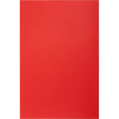 Доска разделочная 600х400х18 красная пластик (мки307/1)