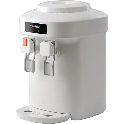 Кулер HotFrost D65E, наcтольный, электронный, белый