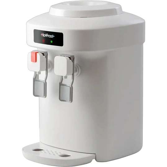 Кулер HotFrost D65E, наcтольный, электронный, белый