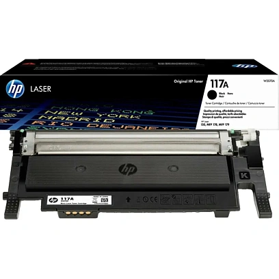 Тонер-картридж HP 117A W2070A чер. для 150/MFP 178/179