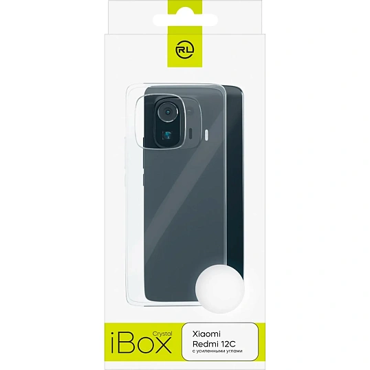 Чехол Red Line силикон iBox Crystal для Xiaomi Redmi 12C (УТ000034006)