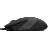 Мышь компьютерная A4Tech Fstyler FM10S черный/серый 1600dpi/USB/4but