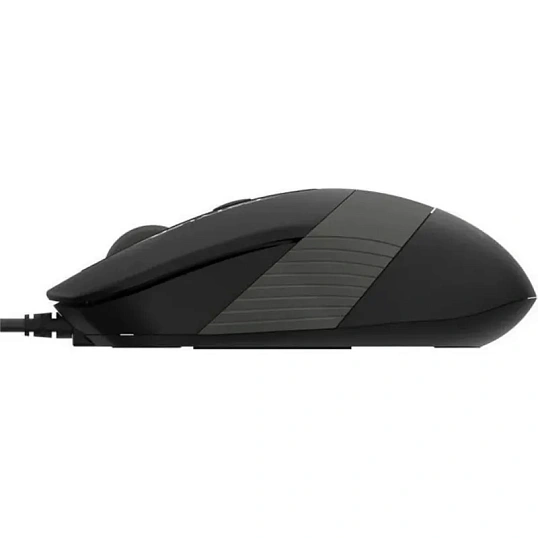 Мышь компьютерная A4Tech Fstyler FM10S черный/серый 1600dpi/USB/4but