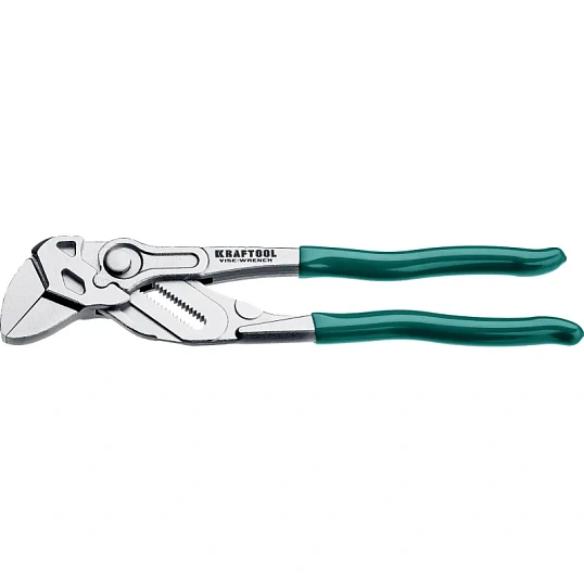 Клещи переставные-гаечный ключ KRAFTOOL 250 мм Vise-Wrench, 22065
