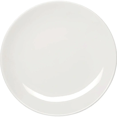 Тарелка 'Кунстверк' мелкая без борта;фарфор;D=150,H=16мм;белый 6шт/уп
