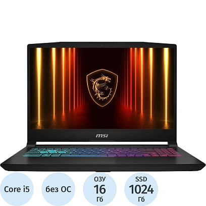 Ноутбук MSI B14WFK-618(9S7-1587C1-618)i5-14450HX/16Gb/1Tb/RTX5060/15.6/NoOS