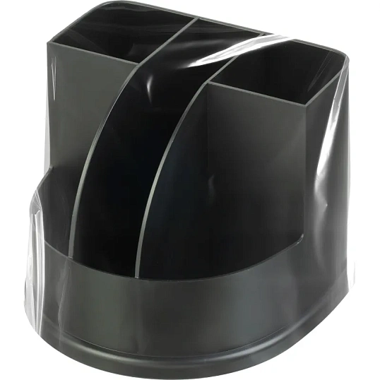 Подставка-органайзер Выбор есть 5 отделений черный