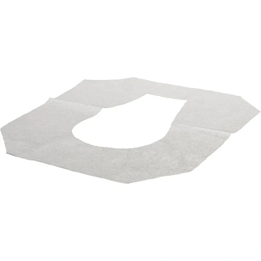 Одноразовые покрытия на унитаз Luscan Prof Optima 1/2 сложения 250шт/уп