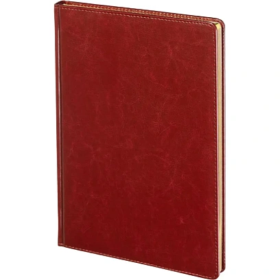 Ежедневник недатированный ,А4,,136л,Sidney Nebraskaбордо 3-539/01