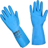 Перчатки КЩС нитриловые TOPFORT Профхим Нит К80 Щ50 цв.синий разм 10