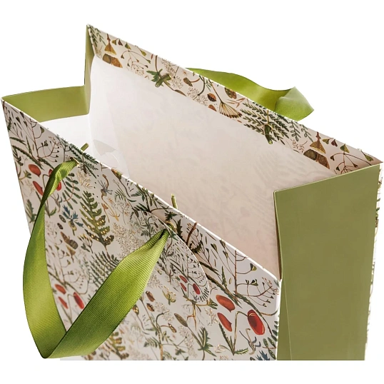 Пакет для подарков PREMIUM FLORA.ЛУГОВЫЕ ТРАВЫ, L, 26x32.4x13см, 2-852/06