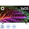 Телевизор BBK 55LED-9232/UTS2C, QLED, UHD, смарт (Яндекс ТВ)