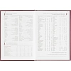 Ежедневник датированный 2026 А5+ IDEAL NEW бордовый 3-344/04