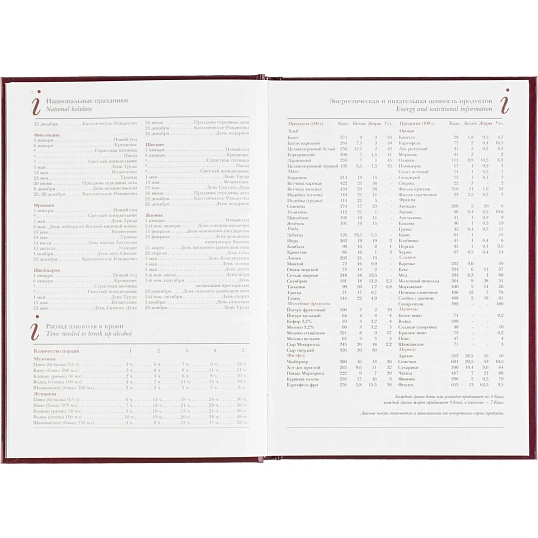 Ежедневник датированный 2026 А5+ IDEAL NEW бордовый 3-344/04