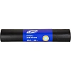 Мешки для мусора ПВД 120л 80мкм 10шт/рул черные 70x110см Luscan