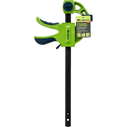 Струбцина F-образная быстрозажимная 200х70х420 мм Сибртех 20564