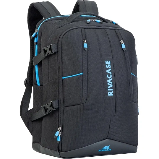 Рюкзак для ноутбука 17.3, RivaCase Borneo, черный, 7860 Black