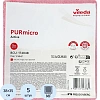 Салфетка хозяйственная ПУРМикро красная 5 шт/уп