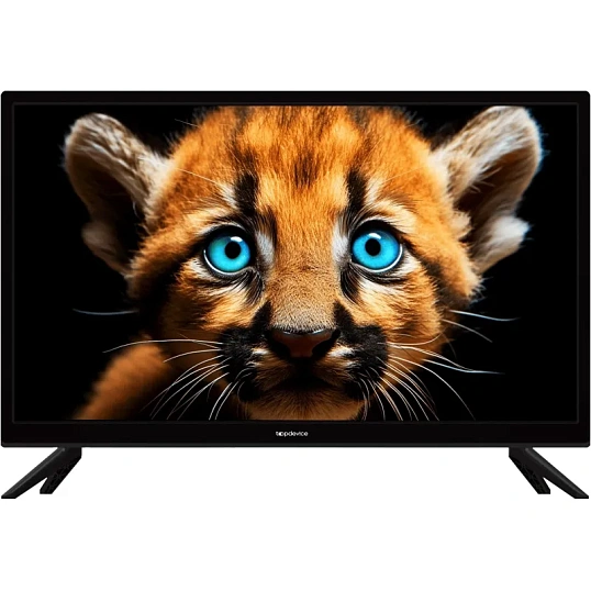 Телевизор 24 Topdevice TDTV24BS01H_BK, HD ready, смарт (WildRed)