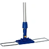Швабра флаундер д/пола сталь 40х10см в сборе без насадки Кит