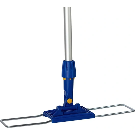 Швабра флаундер д/пола сталь 40х10см в сборе без насадки Кит