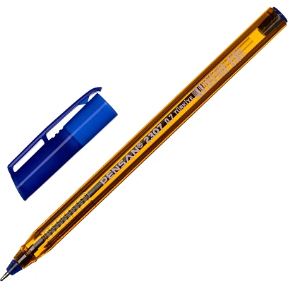 Ручка шариковая HONEY TRIANGLE 0,7мм трехгранный корпус - цвет чернил синий