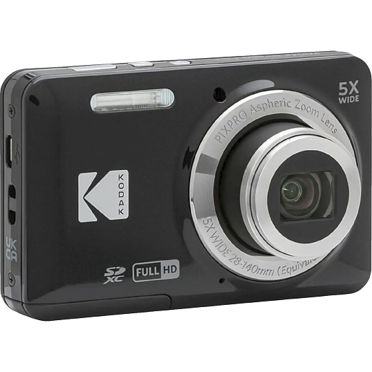Фотоаппарат Kodak FZ55 Black, 5-х кратный опт зум, 16Мп, встр аккум