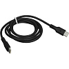 Кабель зарядный Rocket Flex TPE USB-C/USB-C 1 м, 60W, чер(RDC516BL01FL-CС)