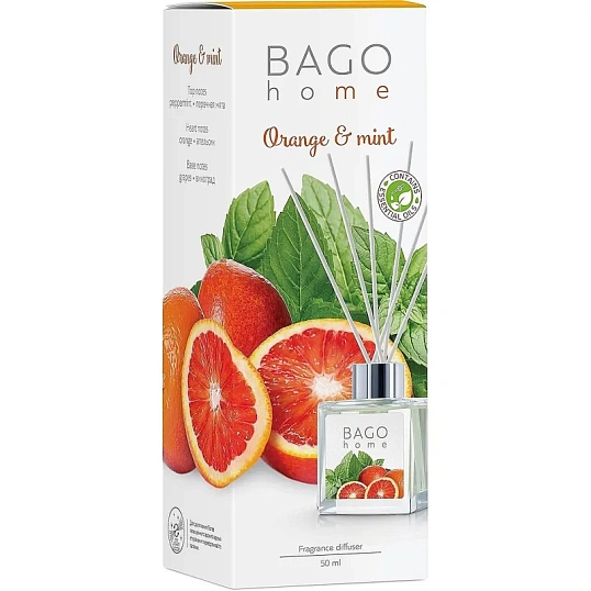 Аромадиффузор Апельсин с мятой мини-дифф. 50 мл., BGH0613