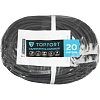 Удлинитель Topfort КГ 3х1,5кв.мм 20м в бухте 3 гнезда, с/з.,с/загл.,IP44