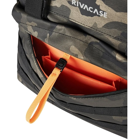 Рюкзак для ноутбука RIVACASE 7621 brown camo Sherwood-ECO Rolltop 15л 15.6
