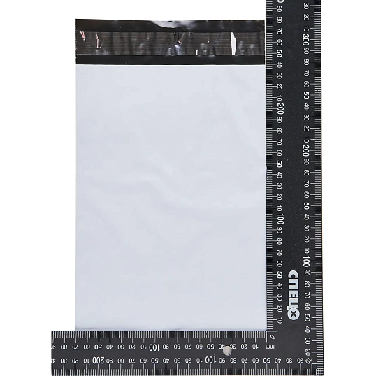 Курьер-пакет без печати, без кармана,170x240+40, 50 мкм (100 шт/уп)