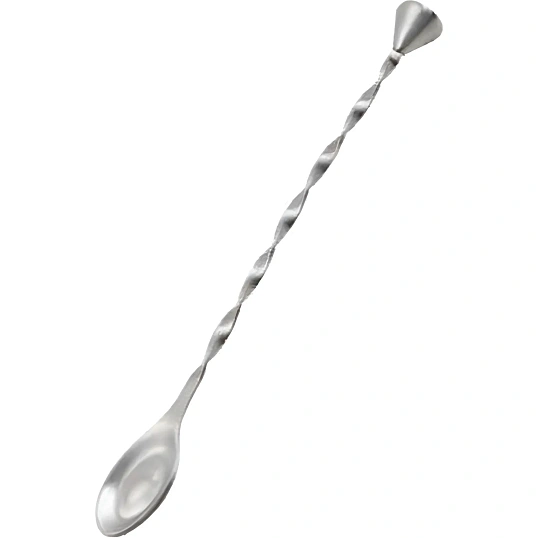 Ложка барная 27 см с мадлером нерж