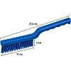 Щетка ручная процессинговая FBK 275x20мм (рыбная) синяя 50153-2