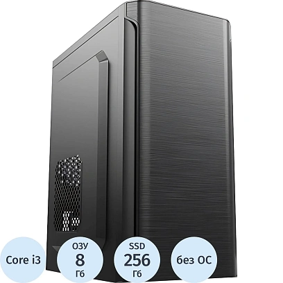 Системный блок Bigtech (11136564)i3-13100/MicroStarPRO H610M-E/8GB/SSD256GB