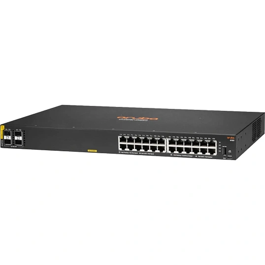 Коммутатор HPE Aruba JL677A 6100 24G Class4 PoE