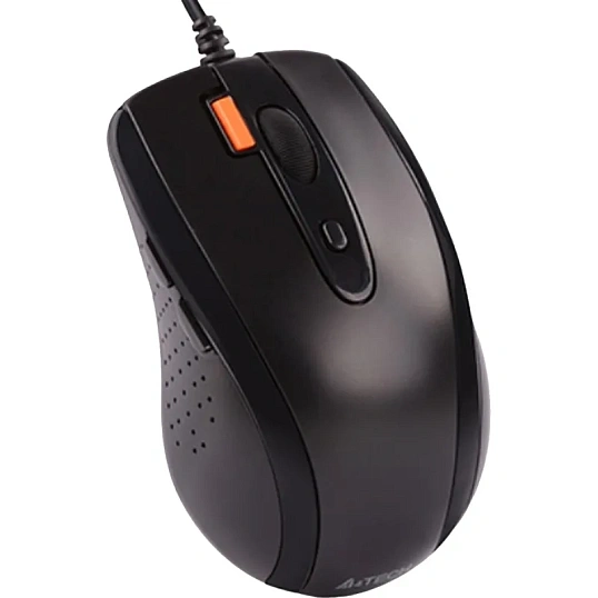 Мышь компьютерная A4 V-Track Padless N-70FX, 1600dpi, черный