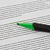 Маркер текстовыделитель КОМУС HY2396 зеленый 1-4мм