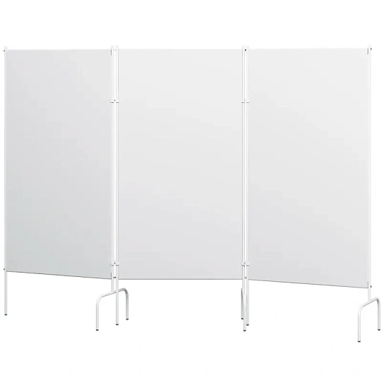 Ширма медицинская MEG_без колес, трехсекционная ШМ-МСК (код МСК-3302-01)