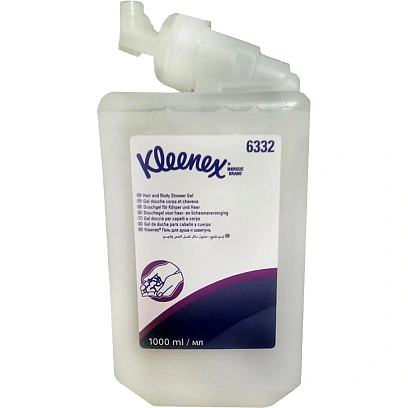 Картридж с гелем для душа и шампунем KK Kleenex 6 кассет. 1л. 6332