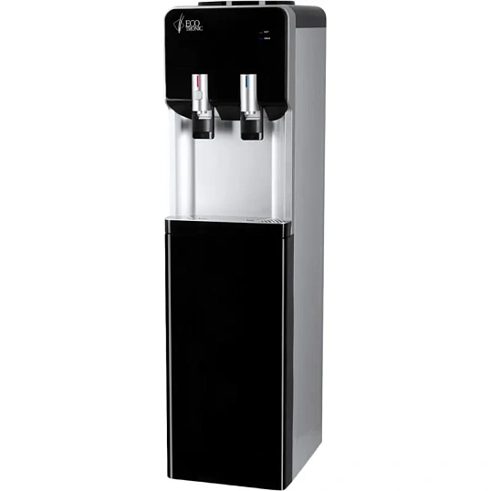 Кулер напольный ECOTRONIC M40-LCE black-silver со шкафчиком