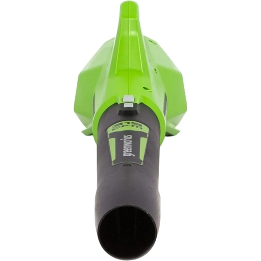 Воздуходув аккумуляторный Greenworks G24AB 24V, АКБ 2Ач и ЗУ (2404807UA)